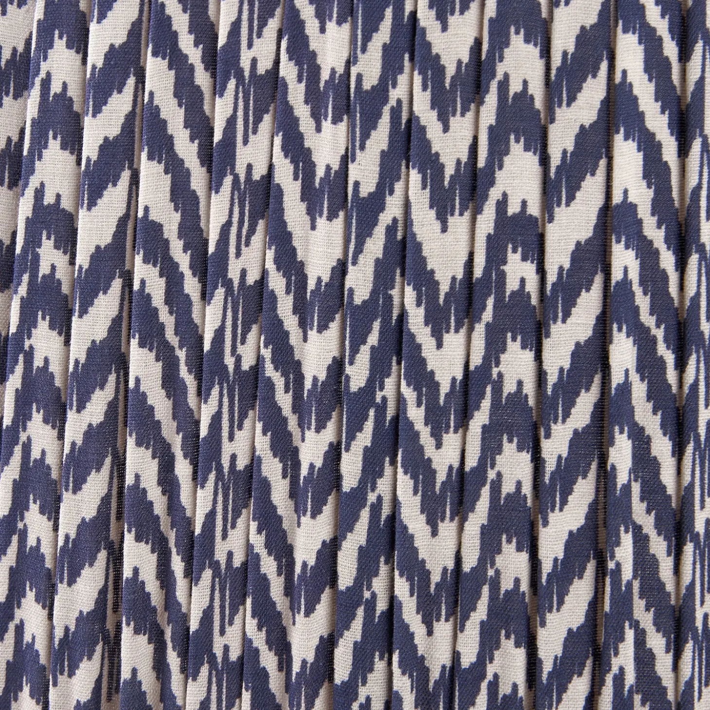 Hambleton Blue Pleat Lampshade