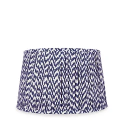 Hambleton Blue Pleat Lampshade