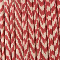Hambleton Red Pleat Lampshade