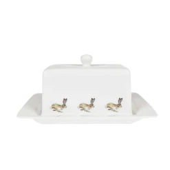 Hare Butter Dish