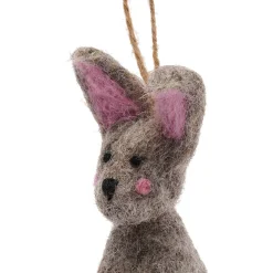 Hare Felt Bauble