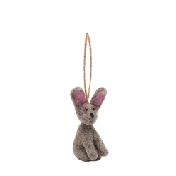 Hare Felt Bauble