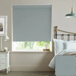 Hare Teal Blue Made to Measure Roller Blind