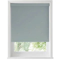 Hare Teal Blue Made to Measure Roller Blind