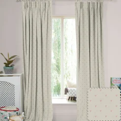 Hearts Blush Made to Measure Curtains