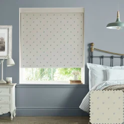 Hearts Duck Egg Made to Measure Roller Blind