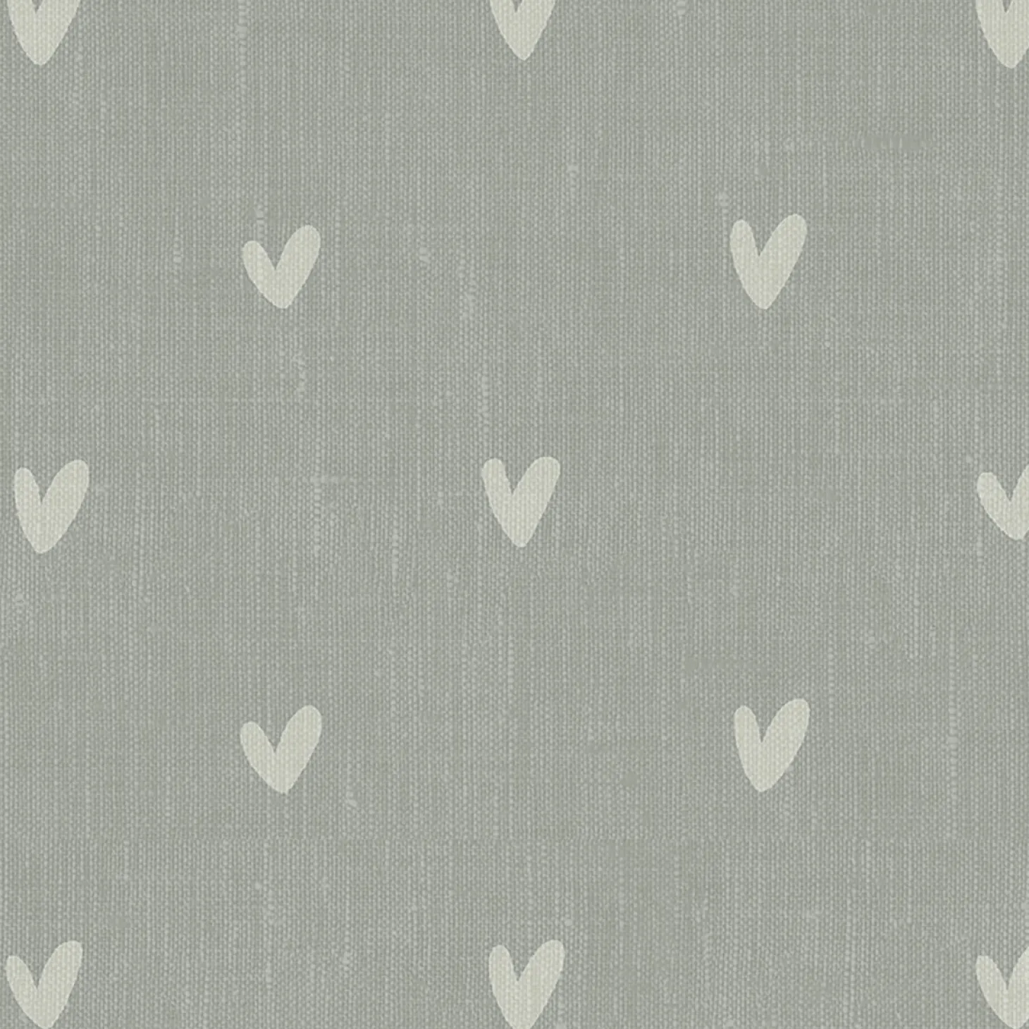 Hearts Grey Made to Measure Curtains