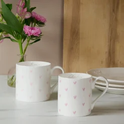 Hearts Pink Mug