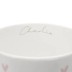 Hearts Pink Mug