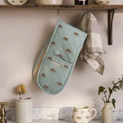 Hedgehogs Double Oven Glove