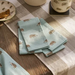 Hedgehogs Napkins (Set of 4)