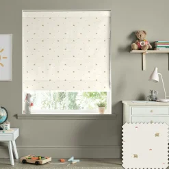 Hedgehogs Neutral Made to Measure Roman Blind
