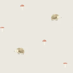 Hedgehogs Neutral Made to Measure Curtains