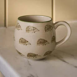 Hedgehogs Stoneware Mug