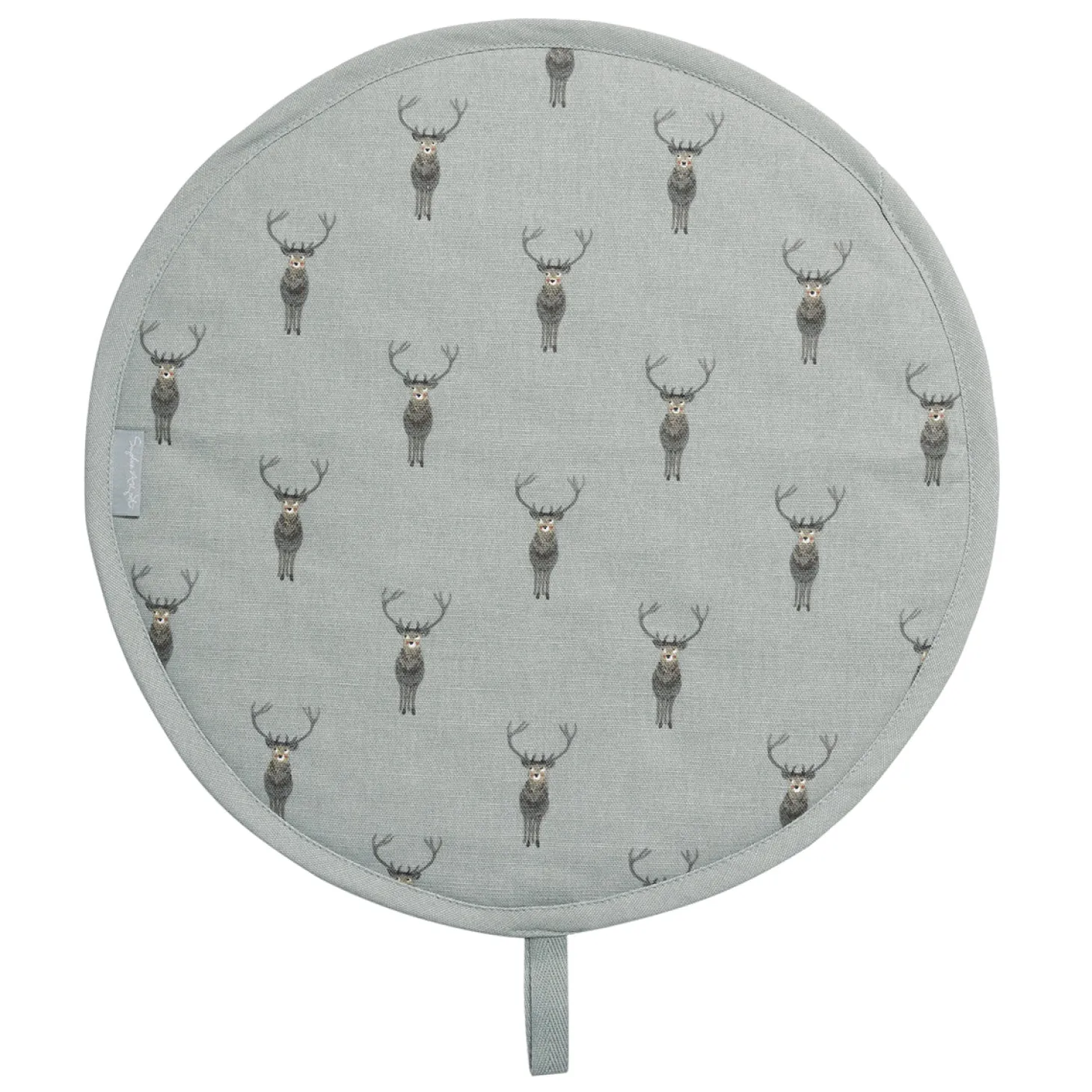 Highland Stag Circular Hob Cover