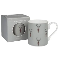 Highland Stag Coloured Mug