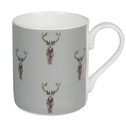 Highland Stag Coloured Mug