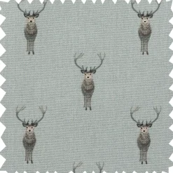 Highland Stag Fabric By The Metre