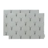 Highland Stag Fabric Placemats (Set of 2)