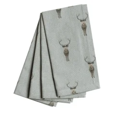 Highland Stag Napkins (Set of 4)