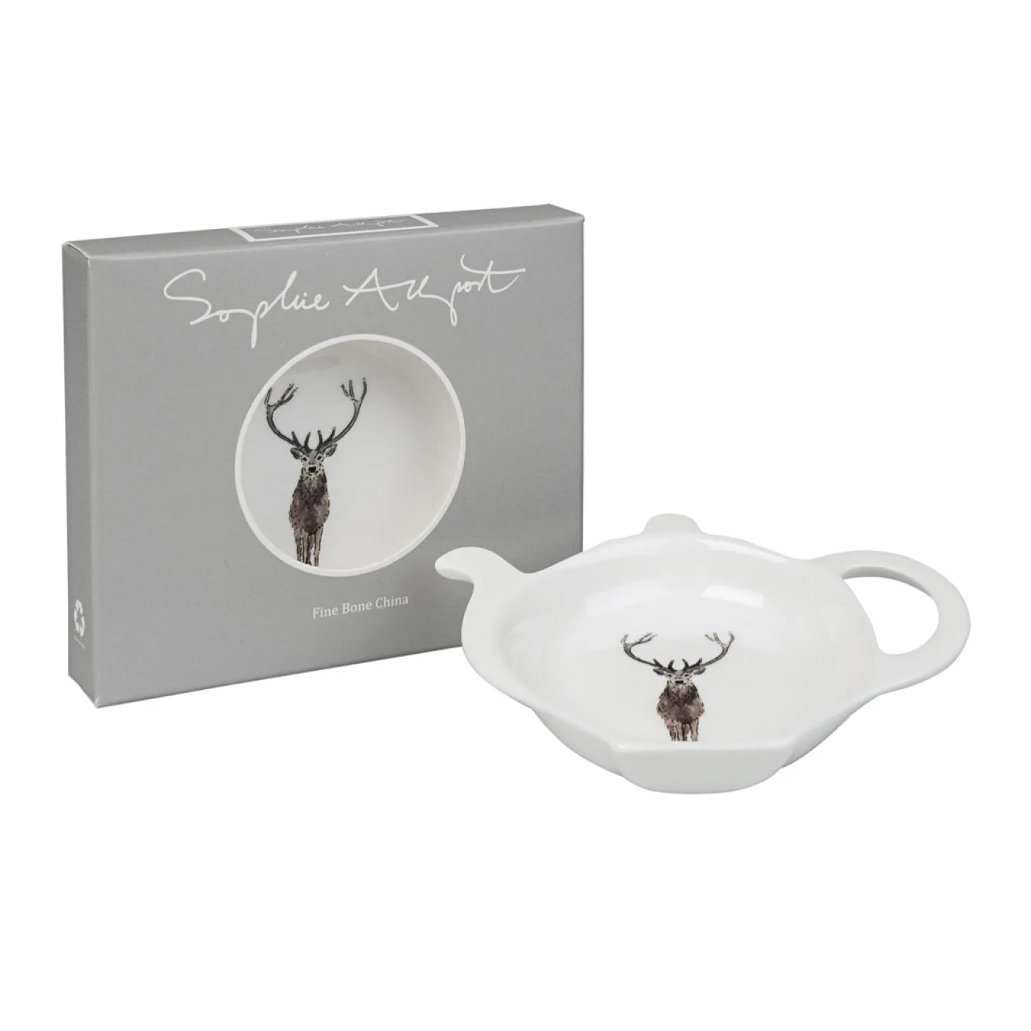 Highland Stag Tea Bag Tidy