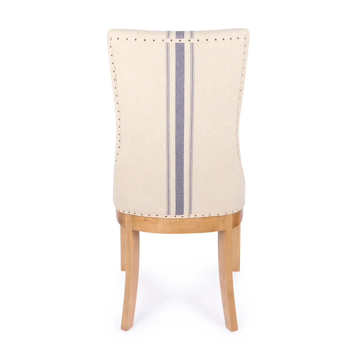 Holkham Navy Stripe Dining Chair