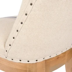 Holkham Navy Stripe Dining Chair