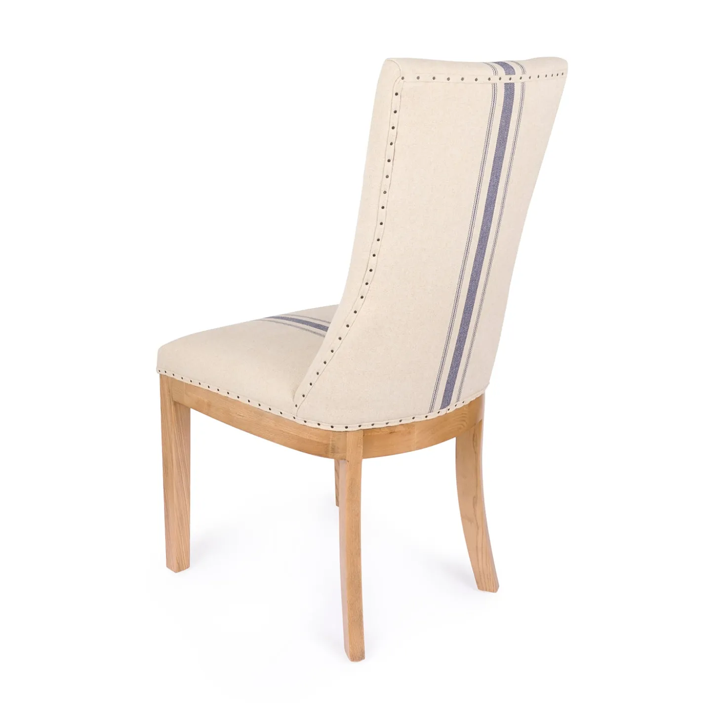 Holkham Navy Stripe Dining Chair