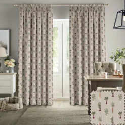 Home Grown Grey Made to Measure Curtains