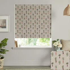 Home Grown Grey Made to Measure Roman Blind