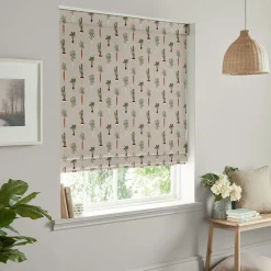 Home Grown Grey Made to Measure Roman Blind