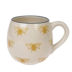 Honey Bees Stoneware Mug