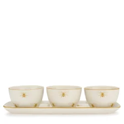 Honey Bees Stoneware Nibbles Bowls (Set of 3)