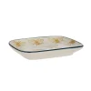 Honey Bees Stoneware Soap Dish