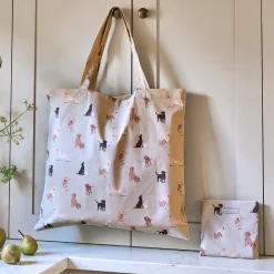 Labradors & Retrievers Folding Shopping Bag