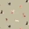 Labradors & Retrievers Khaki Made to Measure Roller Blind