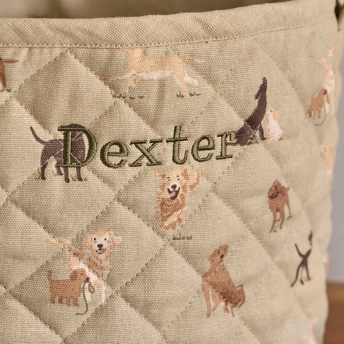 Labradors & Retrievers Storage Basket