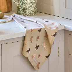 Labradors & Retrievers Tea Towel