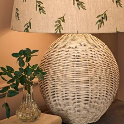 Langham Rattan Table Lamp Base