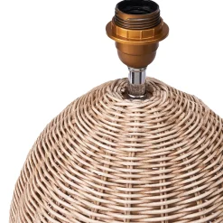 Langham Rattan Table Lamp Base
