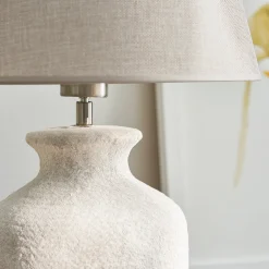 Langham Rustic Stoneware Table Lamp