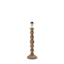 Langham Turned Wood Lamp Base