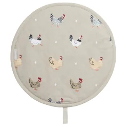 Lay A Little Egg Hen Circular Hob Cover