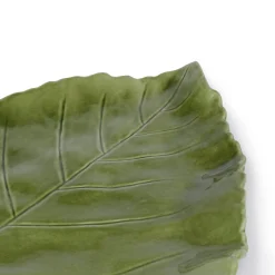 Leaf Earthenware Serving Platter
