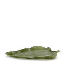 Leaf Earthenware Serving Platter