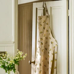 Lemons Linen Apron