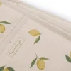 Lemons Linen Double Oven Glove