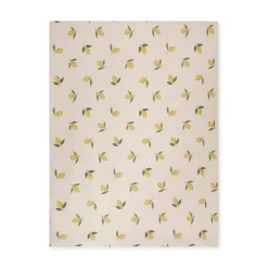 Lemons Linen Tablecloth