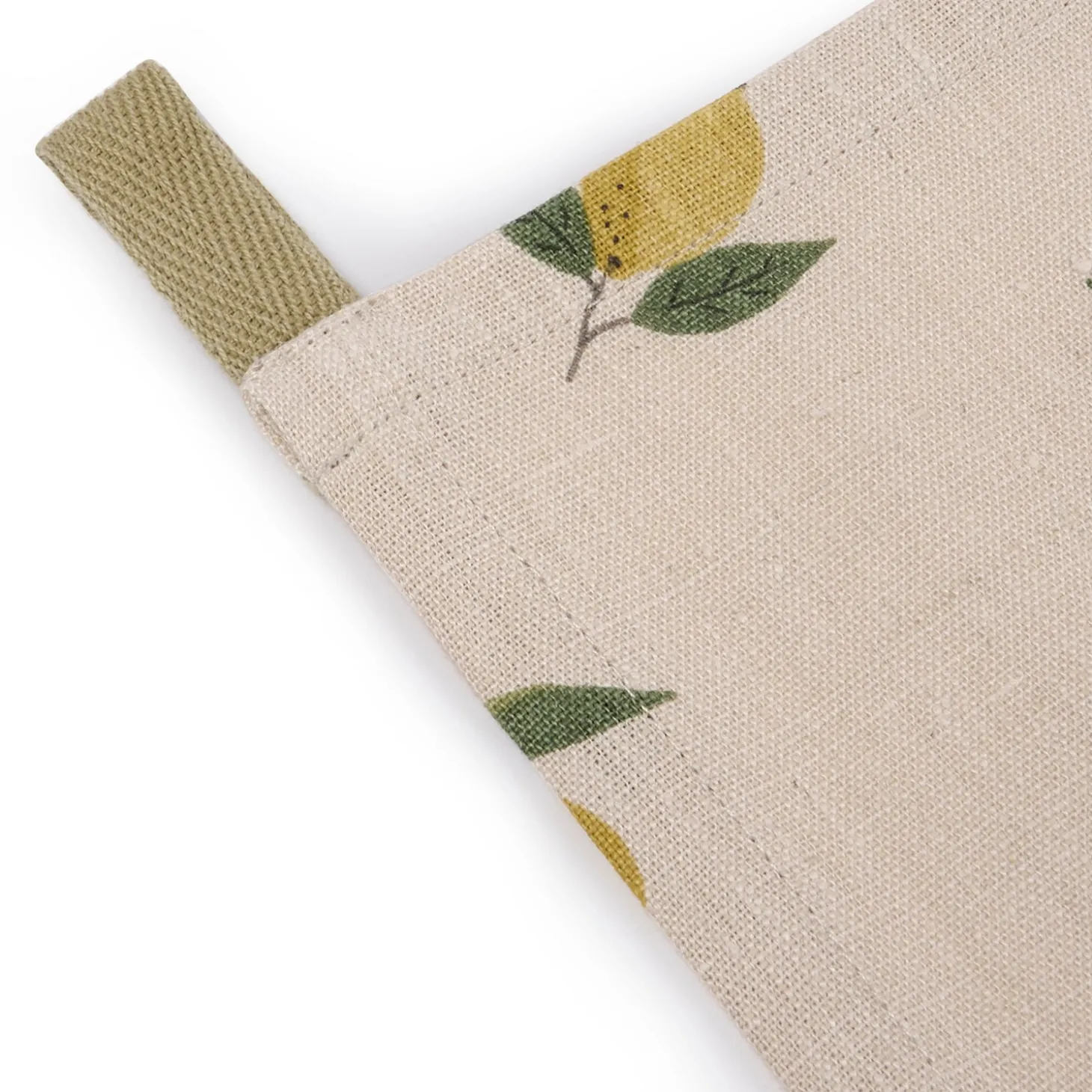 Lemons Linen Tea Towel