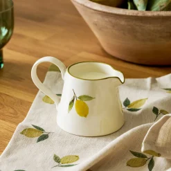 Lemons Mini Stoneware Jug